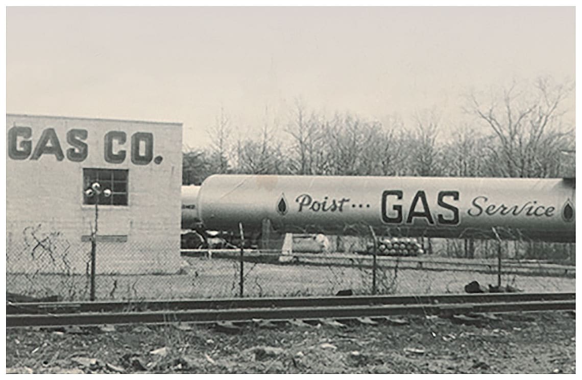 H.J. Poist Gas Company - Historical Photo